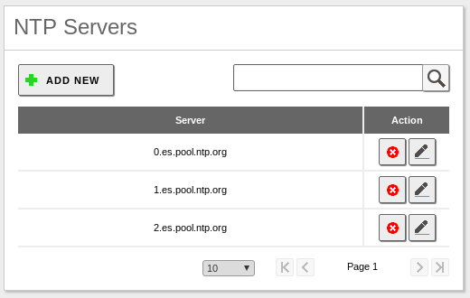 Configuración NTP en DC01