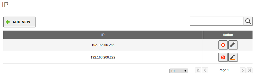 IP addresses of the zentyal-domain.lan domain